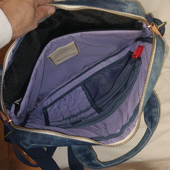 Hershel blue denim laptop case. - Picture 13 of 16